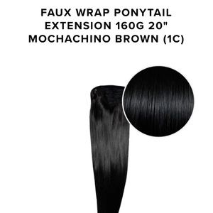 NIB Bellami Ponytail Brown